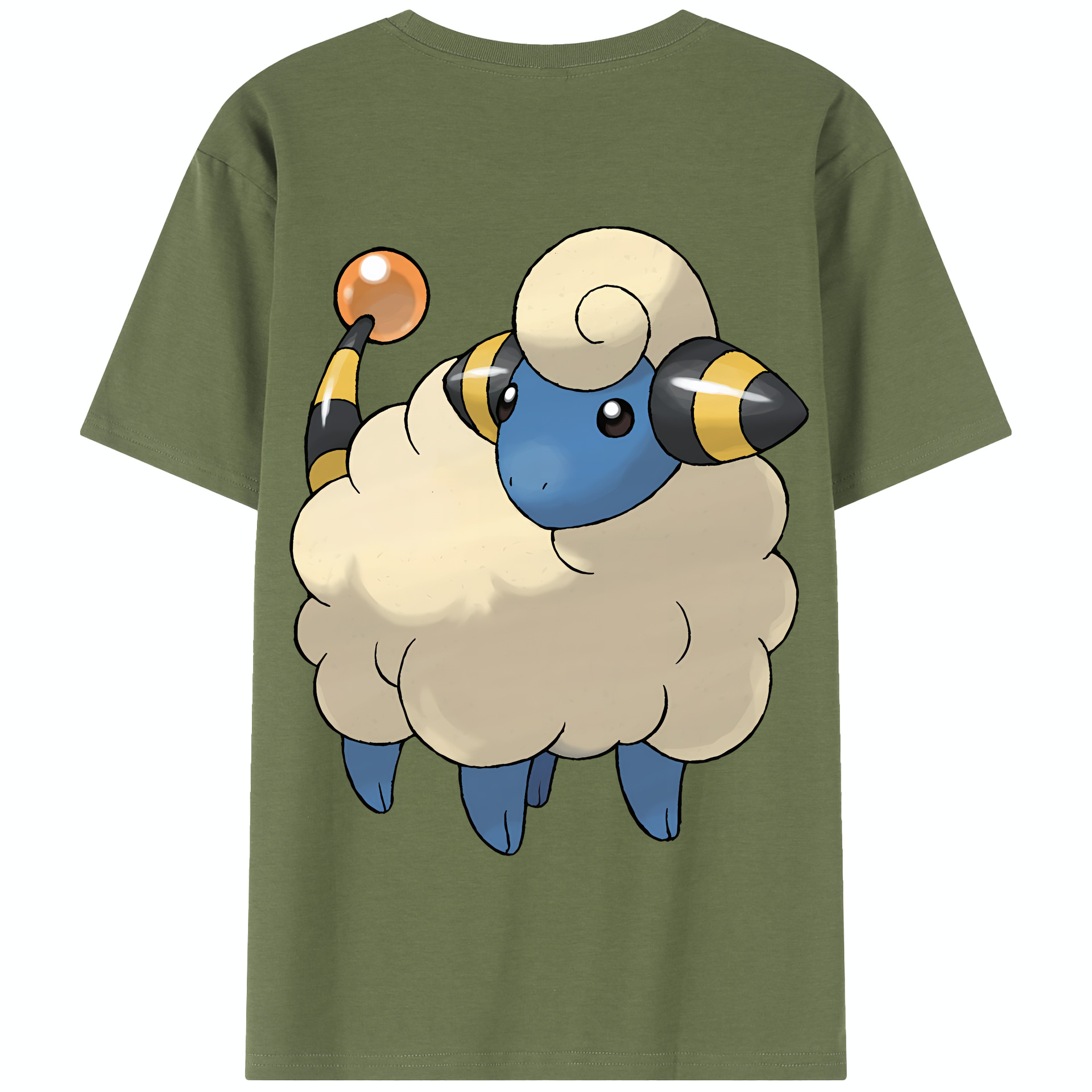 （画像用） ポケットモンスター Pokémon 綿100％半袖Tシャツ（背面プリント）